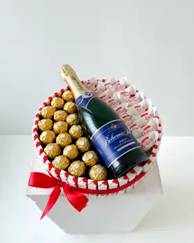 Sladký box Ferrero, Raffaello a Bohemia Sekt