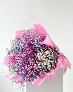 Kytice z gypsofily mix barev