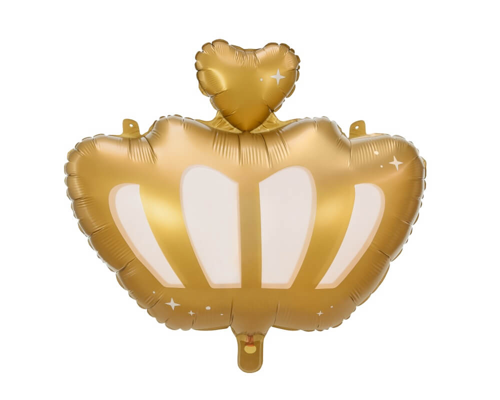 Foliový balónek zlatá Korunka +HELIUM