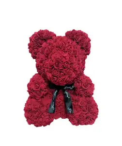 Rose Bear Vínový 40 cm