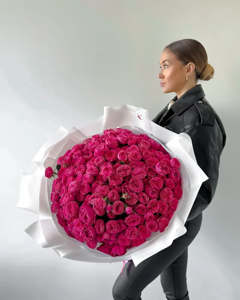 Kytice trsových růží