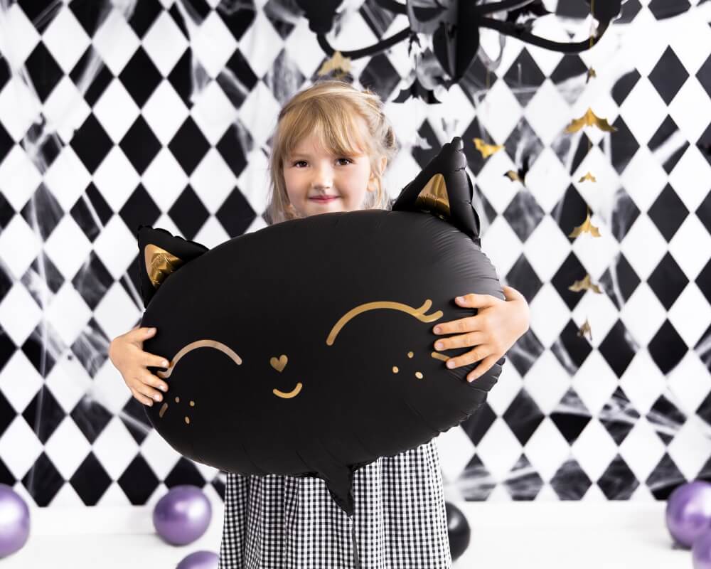 Foliový balónek Kočka černá +HELIUM