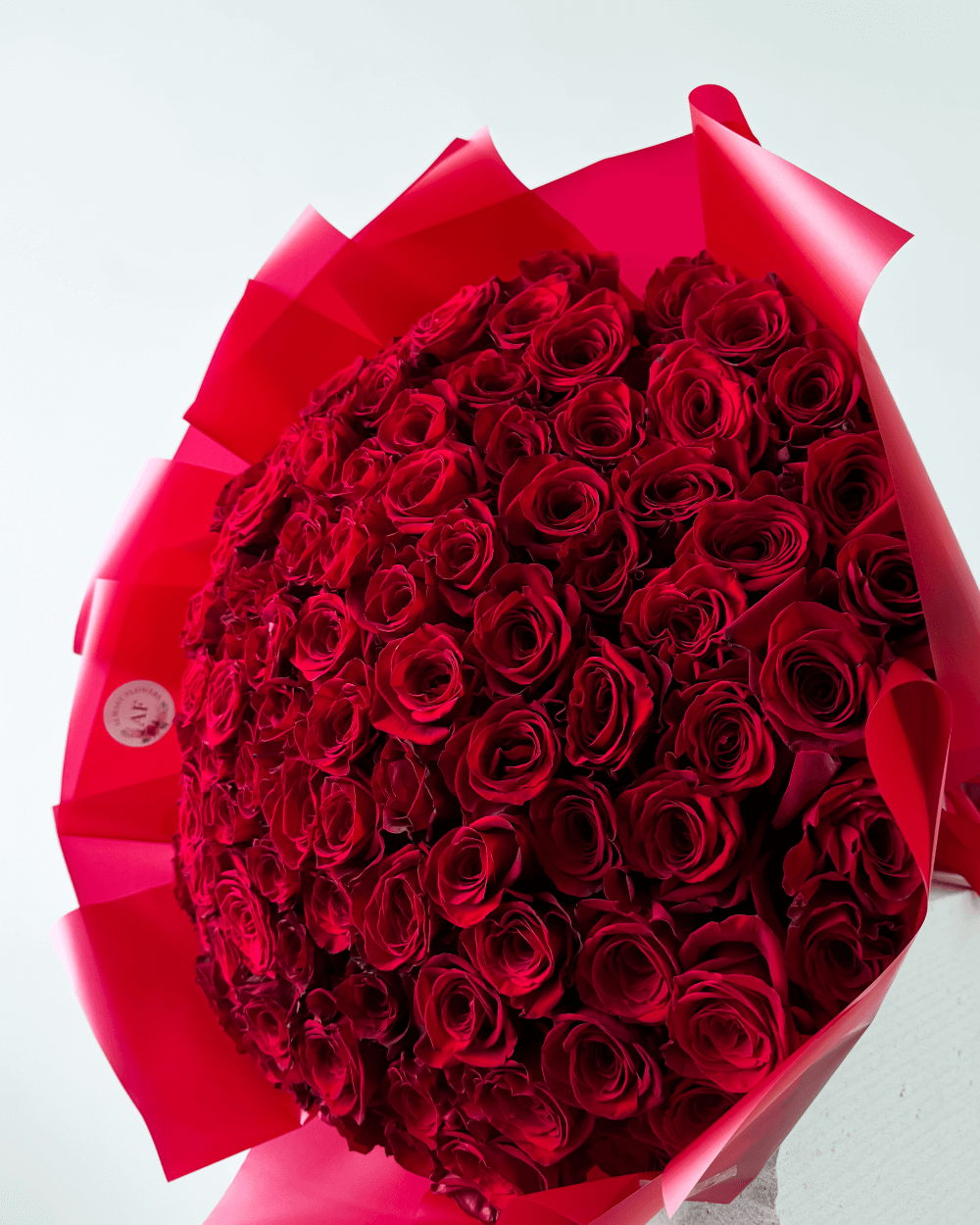 90cm luxusní červené růže