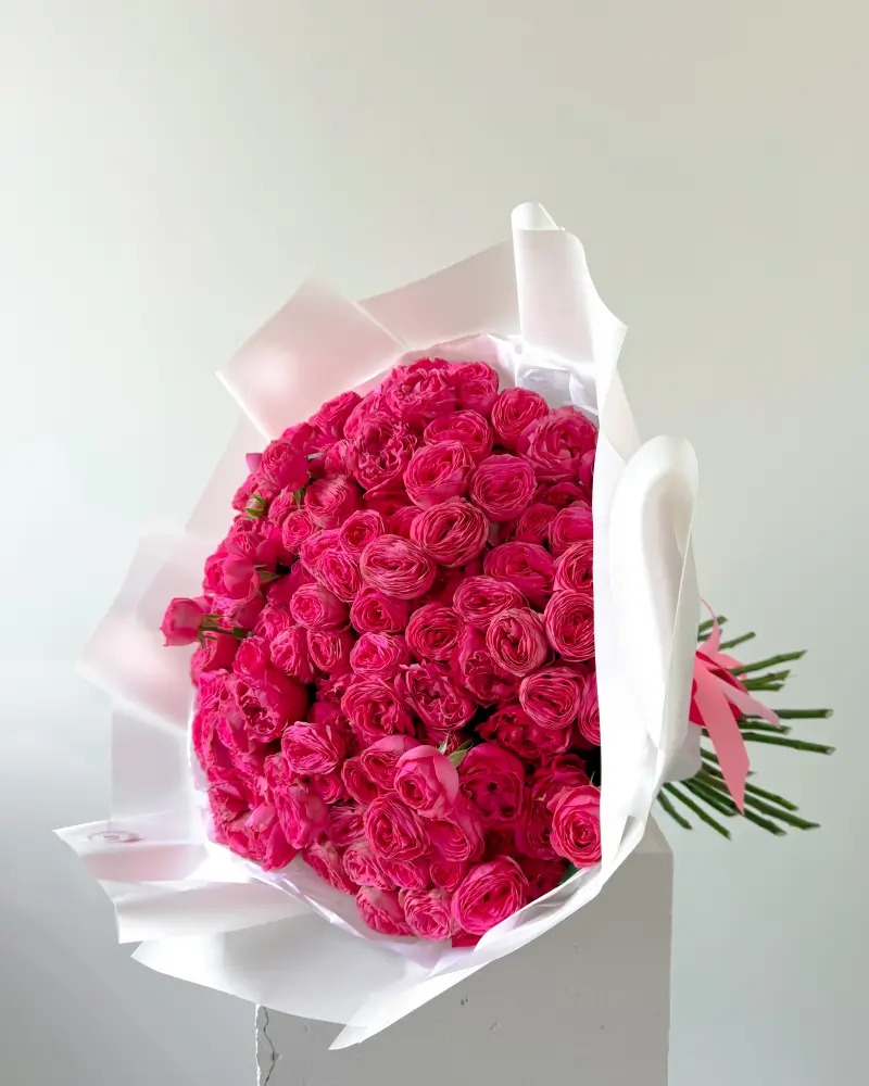 Kytice trsových růží