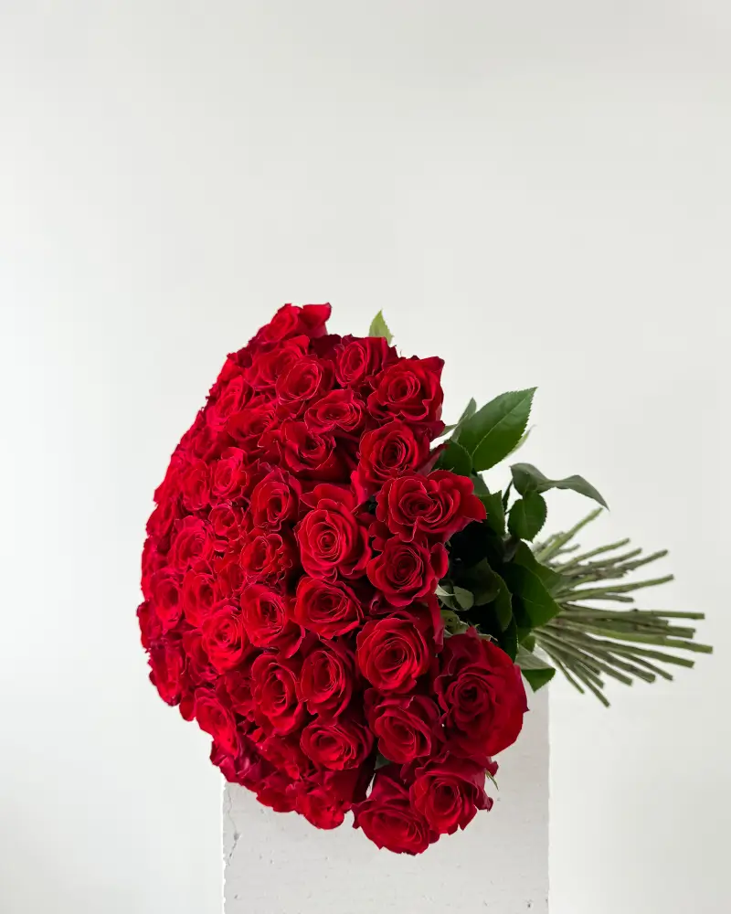Kytice červených růží